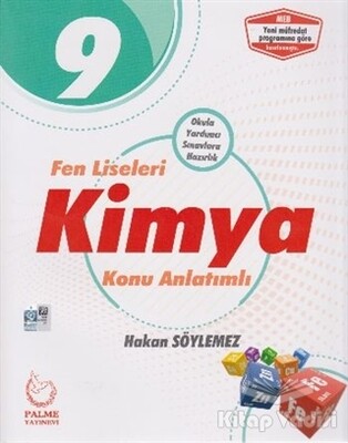 9. Sınıf Fen Liseleri Kimya Konu Kitabı - Palme Yayıncılık