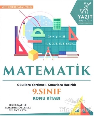 2019 9. Sınıf Matematik Konu Kitabı - Yazıt Yayınları