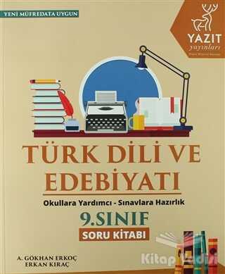 Yazıt Yayınları - 9. Sınıf Türk Dili ve Edebiyatı Soru Kitabı