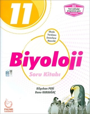 Palme 11. Sınıf Biyoloji Soru Kitabı - Palme Yayıncılık