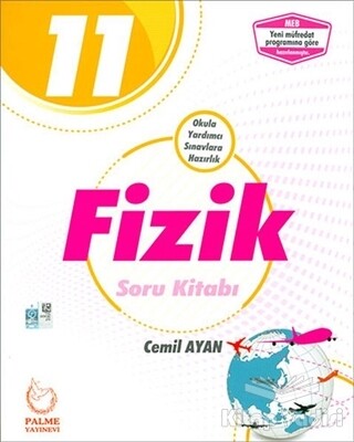 2019 Palme 11.Sınıf Fizik Soru Kitabı - Palme Yayıncılık