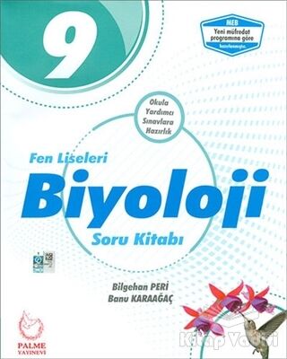 Palme 9. Sınıf Fen Liseleri Biyoloji Soru Kitabı - 1