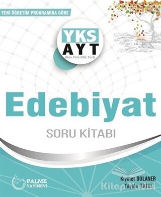 2019 YKS - AYT Edebiyat Soru Kitabı - Palme Yayıncılık