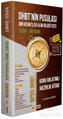 2020 DHBT’nin Pusulası Din Hizmetleri Alan Bilgisi Testi Lisans-Önlisans Konu Anlatımlı Hazırlık Kitabı - Yedi Beyza Yayınları