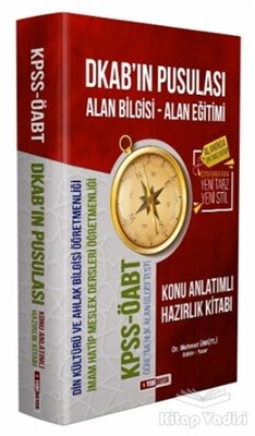 2020 KPSS ÖABT DKAB'ın Pusulası Alan Bilgisi - Alan Eğitimi Konu Anlatımlı Hazırlık Kitabı - Yedi Beyza Yayınları