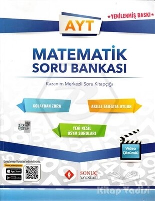 2021 - 2022 AYT Matematik Soru Bankası - Sonuç Yayınları