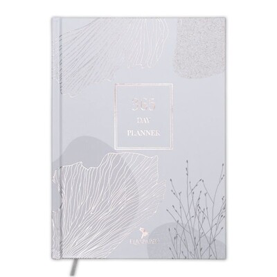 2021 365 Day Planner - İngilizce Mottolu (Ciltli) - Ela's Paper