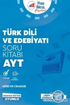 2021 AYT Türk Dili ve Edebiyatı Soru Kitabı - Yeni Nesil Yayınevi