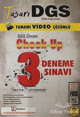 2021 Tasarı DGS Öncesi Check Up Video Çözümlü 3 Deneme - 1