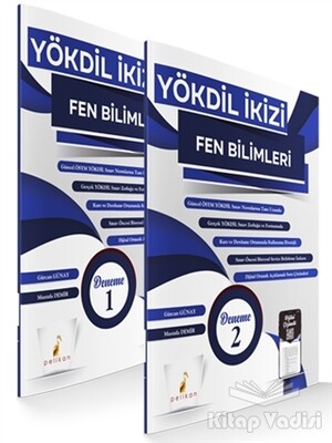 2021 YÖKDİL İkizi Fen Bilimleri 2 Özgün Deneme Sınavı Dijital Çözümlü - Pelikan Yayıncılık