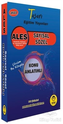 2022 ALES Sayısal Sözel Konu Anlatımlı - Tasarı Akademi Yayınları