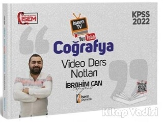 2022 İsem TV KPSS Genel Kültür Coğrafya Video Ders Notu - İSEM Yayıncılık