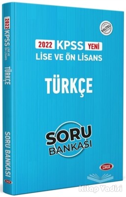 2022 KPSS Lise ve Ön Lisans Türkçe Soru Bankası - Data Yayınları