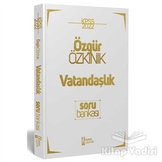 2022 KPSS Vatandaşlık Soru Bankası - İSEM Yayıncılık