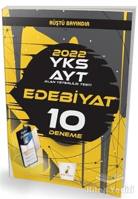 2022 YKS AYT Edebiyat Dijital Çözümlü 10 Deneme Sınavı - Pelikan Yayıncılık