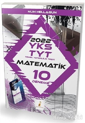 2022 YKS TYT Matematik Dijital Çözümlü 10 Deneme Sınavı - Pelikan Yayıncılık