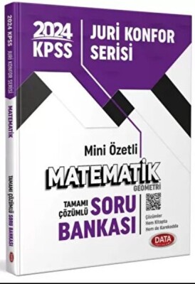 2024 KPSS Jüri Konfor Serisi Matematik Soru Bankası - Data Yayınları