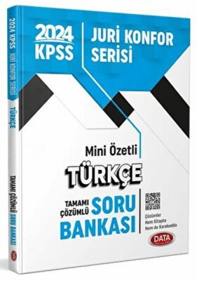 2024 KPSS Jüri Konfor Serisi Türkçe Soru Bankası - Data Yayınları