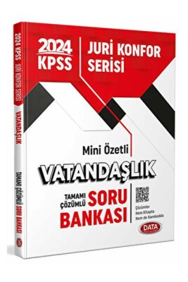 2024 KPSS Jüri Konfor Serisi Vatandaşlık Soru Bankası - Data Yayınları