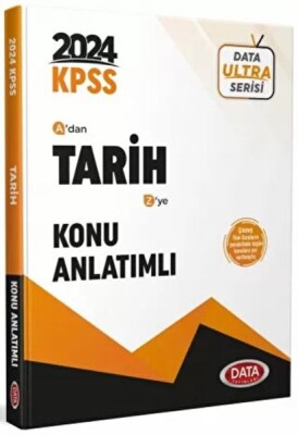 2024 KPSS Ultra Serisi Tarih Konu Anlatımlı - Data Yayınları