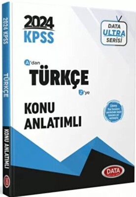 2024 KPSS Ultra Serisi Türkçe Konu Anlatımlı - Data Yayınları
