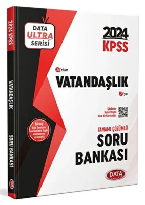 2024 KPSS Ultra Serisi Vatandaşlık Soru Bankası - Data Yayınları