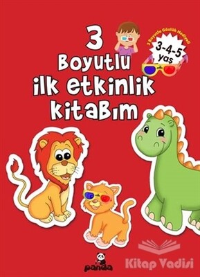 3 Boyutlu İlk Etkinlik Kitabım - Beyaz Panda Yayınları