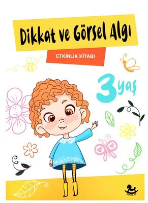 3 Yaş Dikkat ve Görsel Algı Etkinlik Kitabı - 1