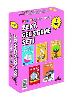 3 Yaş Zeka Geliştirme Seti - 5 Kitap Takım - 1