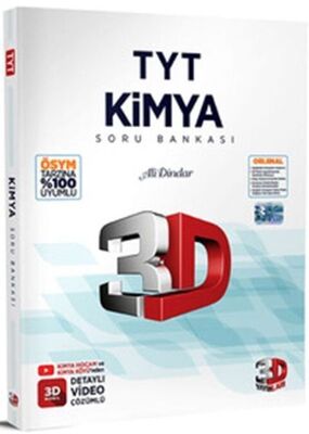 3D 2023 TYT Kimya Tamamı Video Çözümlü Soru Bankası - 1