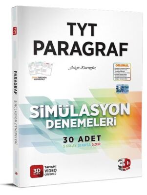 3D TYT Paragraf Tamamı Video Çözümlü Simülasyon Denemeleri (Yeni) - 1