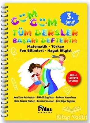 3.Sınıf Güm Güm Tüm Dersler Başarı Defterim - Fides Yayınları