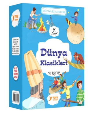 4. Sınıf Dünya Klasikleri Serisi (10 Kitaplık Set) - Yuva Yayınları