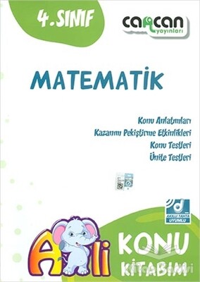 4. Sınıf Matematik Konu Kitabım - Cancan Yayınları