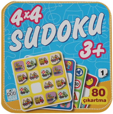 4 x 4 Sudoku - 1 - Pötikare Yayınları