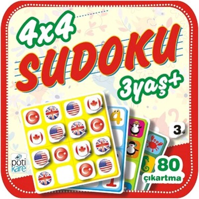4 x 4 Sudoku - 3 - Pötikare Yayınları