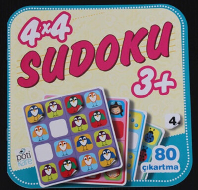 4 x 4 Sudoku - 4 - Pötikare Yayınları