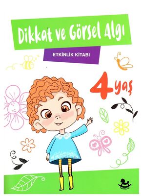 4 Yaş Dikkat ve Görsel Algı Etkinlik Kitabı - 1