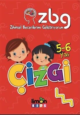 5 - 6 Yaş Çizgi - Zihinsel Becerilerimi Geliştiriyorum - limonKIDS