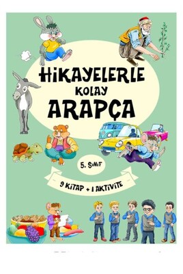 5. Sınıf Hikayelerle Kolay Arapça (9 Kitap + 2 Aktivite) - Yuva Yayınları