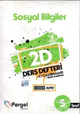 5. Sınıf Sosyal Bilgiler 2D Ders Defteri - 1