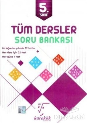 5. Sınıf Tüm Dersler Soru Bankası - Karekök Yayıncılık