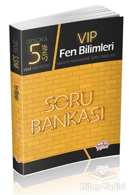 5. Sınıf VIP Fen Bilimleri Soru Bankası - Editör Yayınları