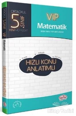 5. Sınıf VIP Matematik Hızlı Konu Anlatımlı - 1