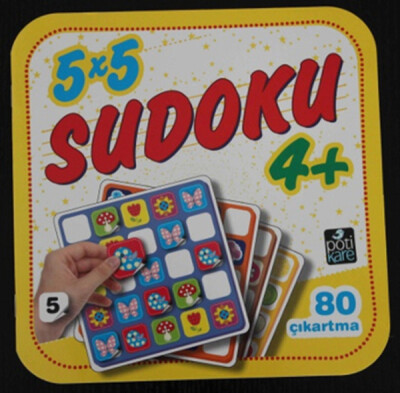 5 x 5 Sudoku - 5 - Pötikare Yayınları