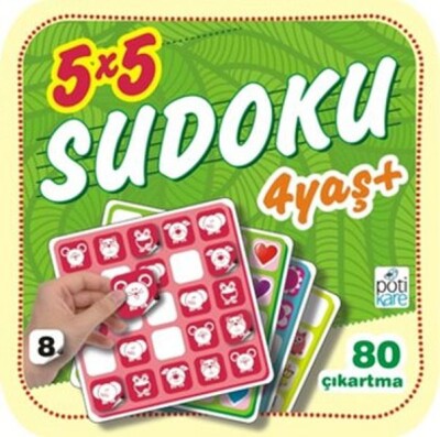 5 x 5 Sudoku - 8 - Pötikare Yayınları