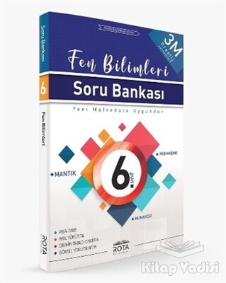 6. Sınıf Fen Bilimleri Soru Bankası - RTY Rota Yayınları