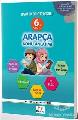 6. Sınıf İmam Hatip Ortaokulu Arapça Konu Anlatımlı - Mektep Yayınları