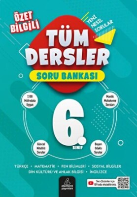 6. Sınıf Tüm Dersler Soru Bankası - 4 Element Yayınları