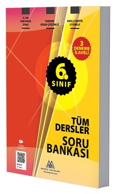 6. Sınıf Tüm Dersler Soru Bankası - Marsis Yayınları Tüm Dersler